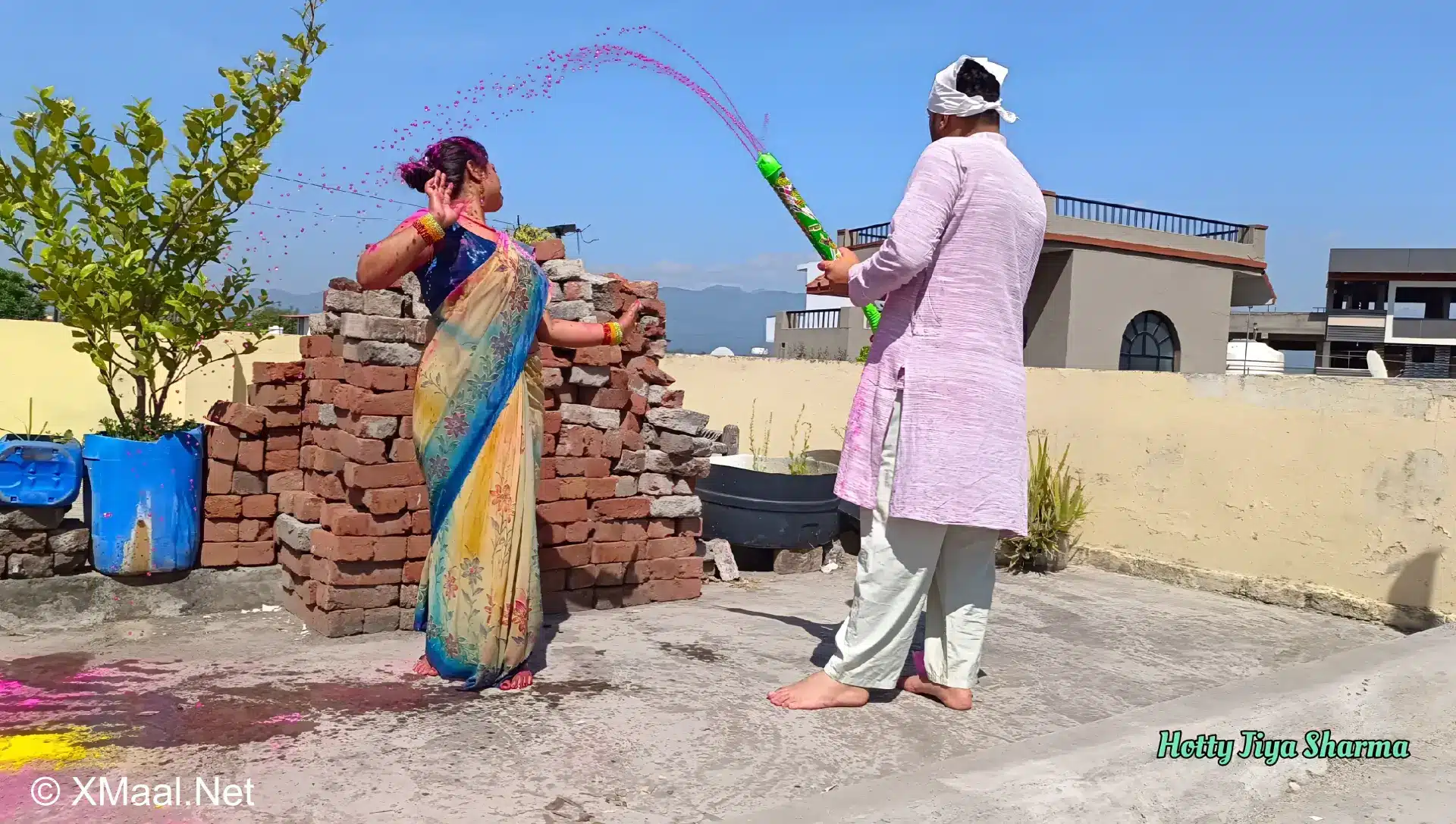 Hot Xxx Outdoor Fucking With My Friends Step Sister On Holi